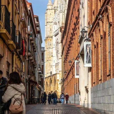 莱昂Apartamento A 15 Segundos De La Plaza Mayor Y 1 Minuto De La Catedral公寓 外观 照片